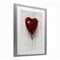 Stupell Industries Heart Shaped Balloon Framed Print Under Glass, design by Ethan Harper